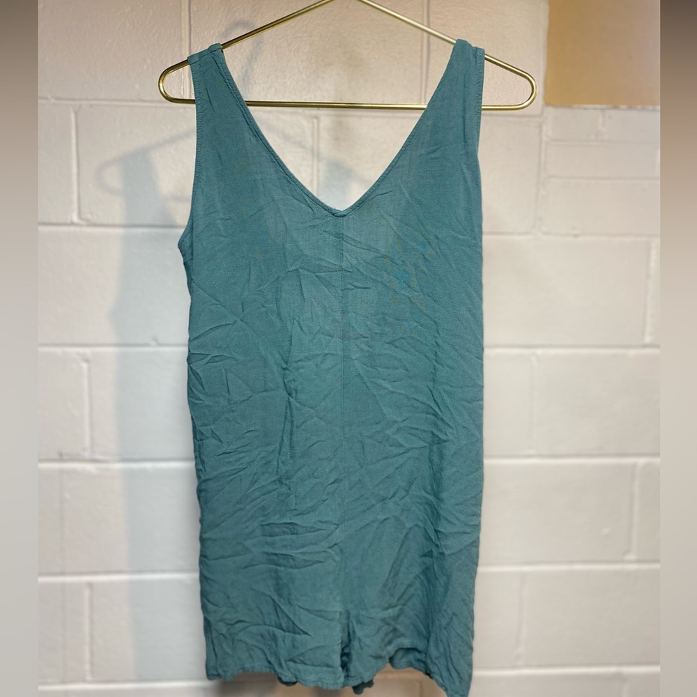Teal Romper